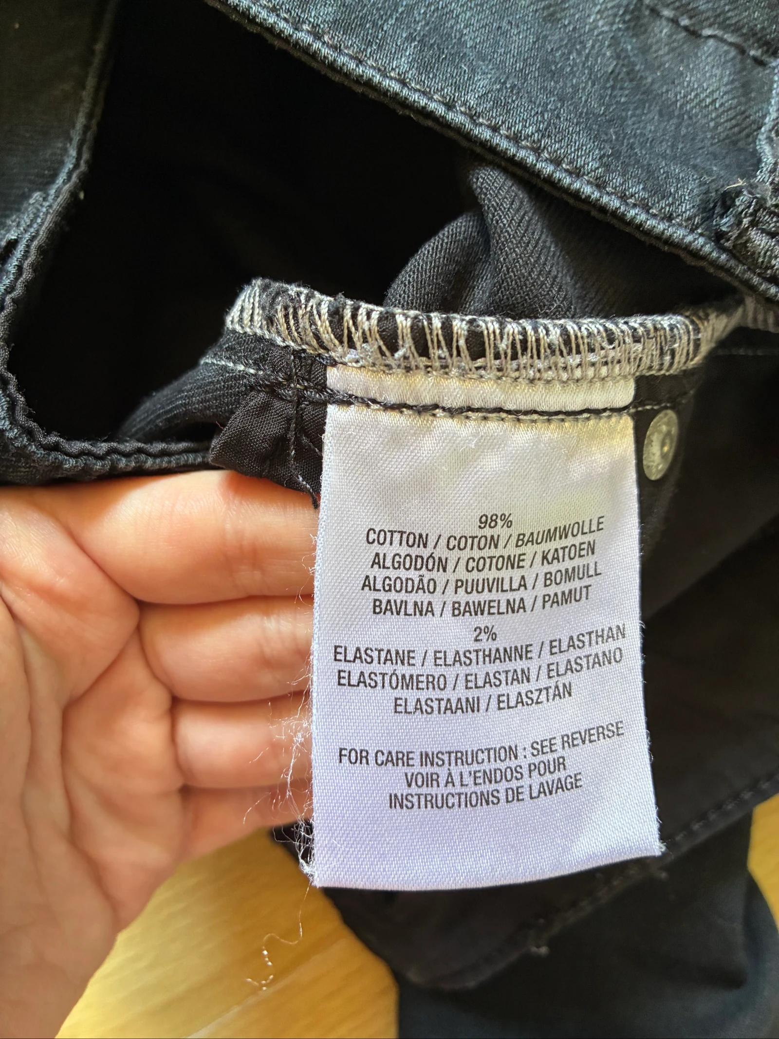 Jeans cintura baixa feminino vintage PP – photo 9